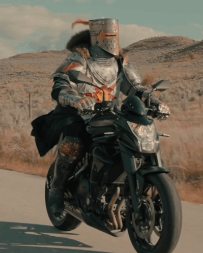 Knight Motorcycle GIF