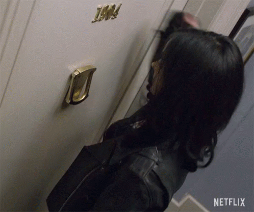 Knock Im Here GIF