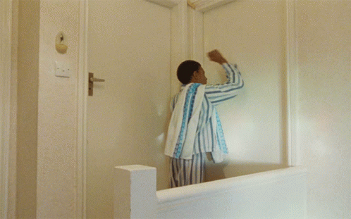 Knock Knock Kingsley Smith GIF