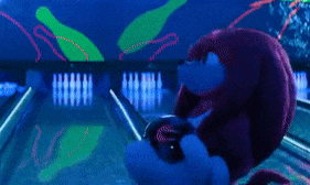 Knuckles Tv Show Bowling GIF