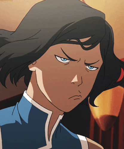 Korra Upset GIF