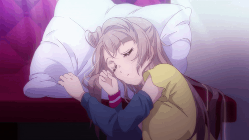 Kotori Minami Sleeping GIF