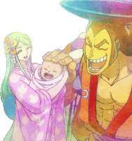 Kozuki Family One Piece Sticker