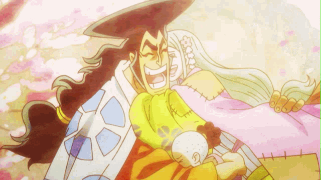 Kozuki Family One Piece GIF