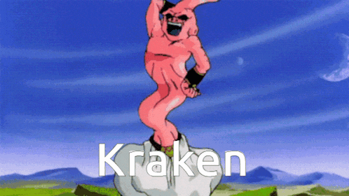 Krakenuv Kid Buu GIF