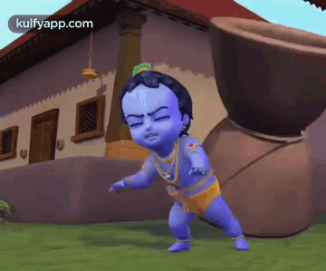 Krishna Who Is Made By His Beliefs.Gif GIF