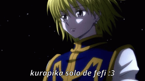 Kurapika Fefi GIF
