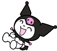 Kuromi Haha Sticker