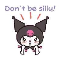 Kuromi Hello Kitty Sticker