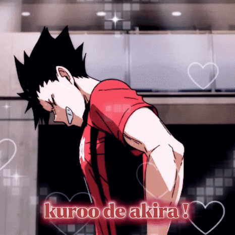 Kuroo Testurou Haikyuu GIF
