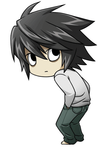 L Death Note GIF