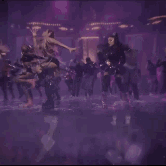 Lady Gaga Ariana Grande GIF