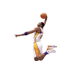 Lakers Basketball Sticker
