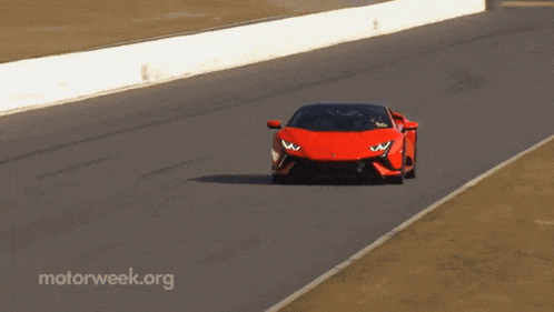 Lamborghini Huracan Tecnica Driving GIF