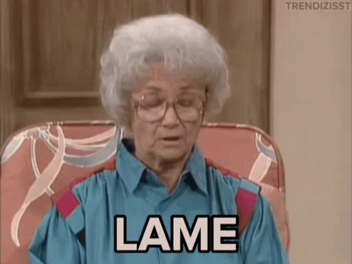 Lame Golden Girls GIF