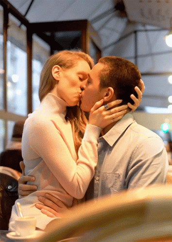 Lap Kiss GIF