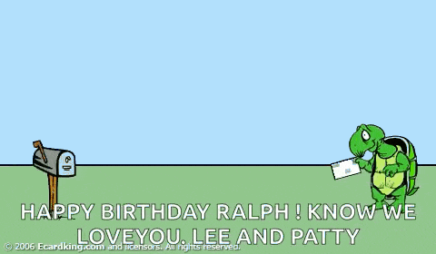 Late Birthday GIF