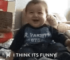 Laughing Baby GIF
