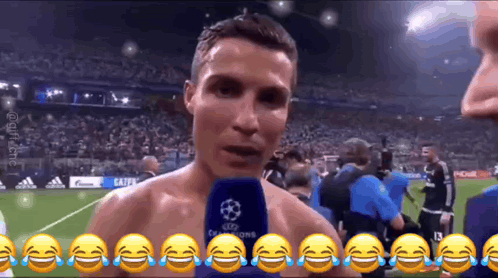 Laughing Emoji Ronaldo Siuuu GIF