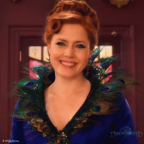 Laughing Giselle GIF