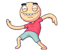Laughing Man Sticker