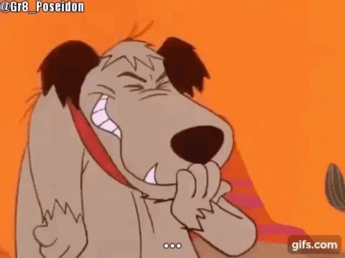 Laughing Muttley GIF