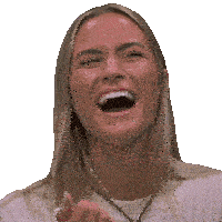 Laughing Zoie Bogart Sticker