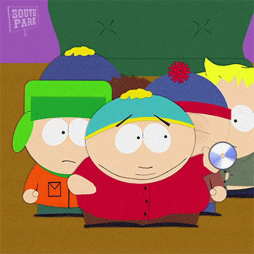 Laughter Eric Cartman GIF