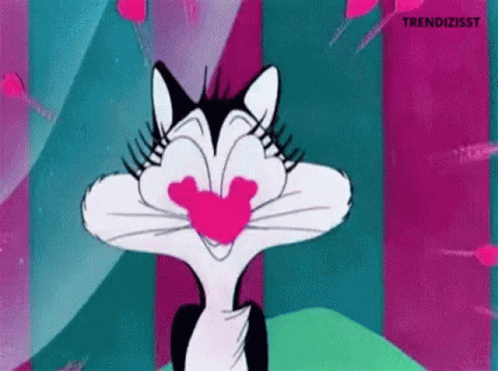 Le Pew Hear Eyes Cute GIF