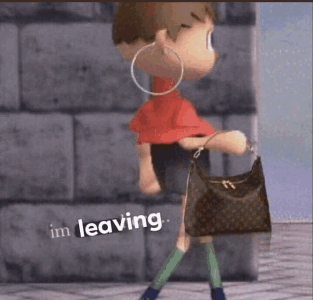 Leaving Imma Leave Meme
