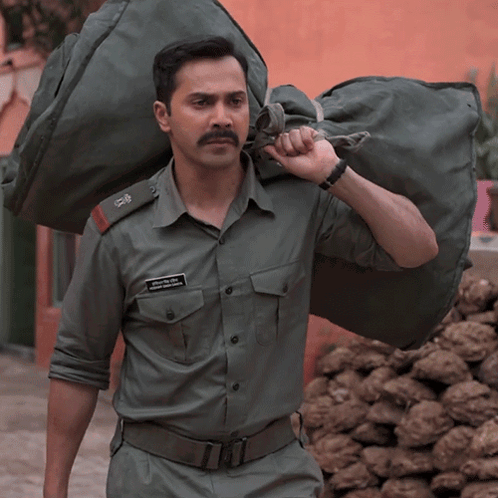 Leaving With A Bag Major Hoshiar Singh Dahiya GIF
