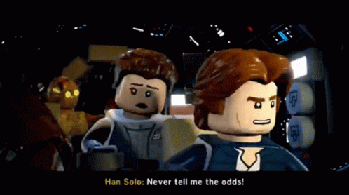 Lego Star Wars Han Solo GIF