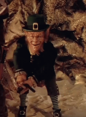 Leprechaun Lightsaber GIF