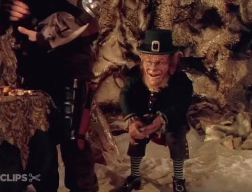 Leprechaun Lightsaber GIF