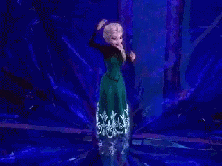 Let It Go Elsa GIF