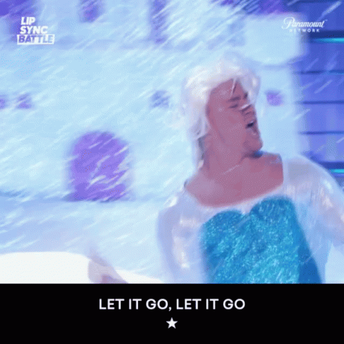 Let It Go Frozen GIF