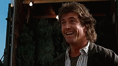 Lethal Weapon Mel Gibson GIF