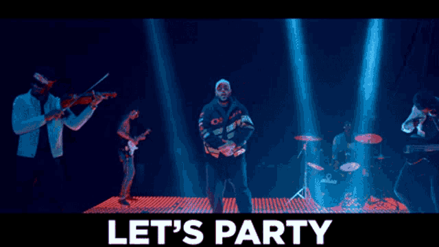 Lets Party Badshah GIF