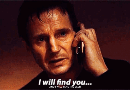 Liam Neeson I Will Find You GIF