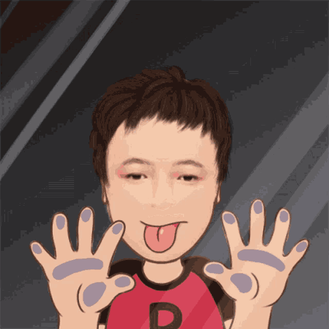 Lick Screen Guy GIF