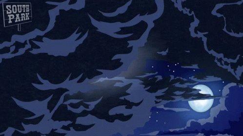 Lightning South Park GIF
