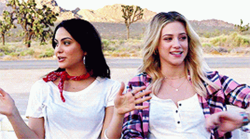 Lili Reinhart Camila Mendes GIF