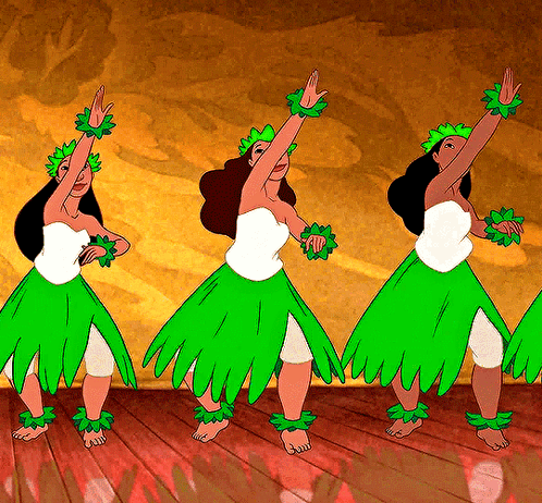 Lilo And Stitch Hula GIF