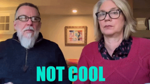 Linda Rey And Trevor Not Cool GIF