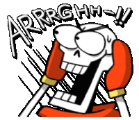 Line Sticker Arrrghh Sticker