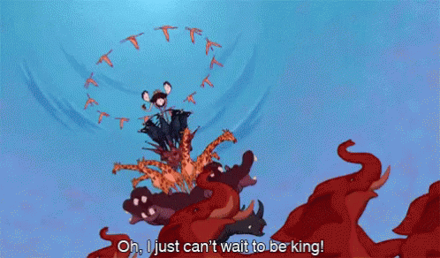 Lion King Just Cant Wait To Be King GIF