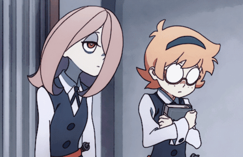 Little Witch Academia Bored GIF