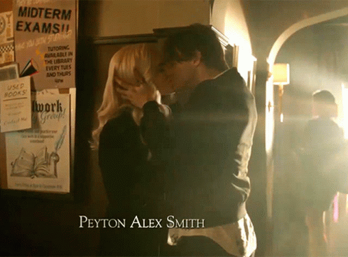 Lizzy And Sebastian Kissing GIF