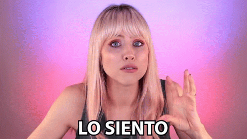 Lo Siento Superholly GIF