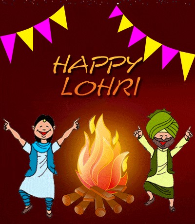 Lohri Happy GIF